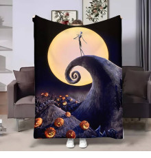 Плюшевий 3D-плед Halloween 17601, 135х160 см