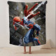 Плюшевий 3D-плед Людина-павук Павутинні пригоди 12267, 160х200 см