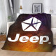 Плюшевий 3D-плед Jeep 12599, 135х160 см