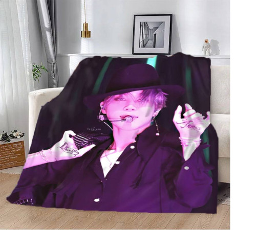 Плюшевий 3D-плед Jimin BTS №2 13310, 160х200 см