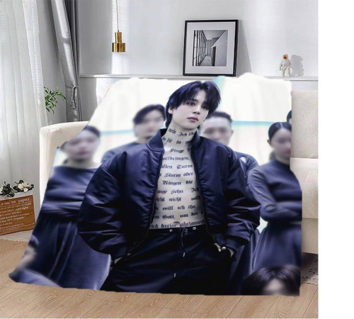 Плюшевий 3D-плед Jimin BTS №3 13313, 160х200 см