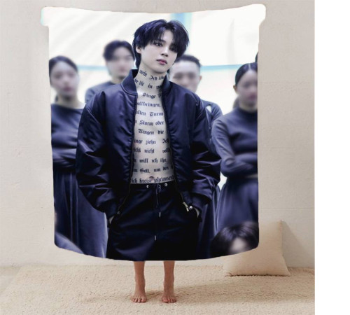 Плюшевий 3D-плед Jimin BTS №3 13313, 160х200 см