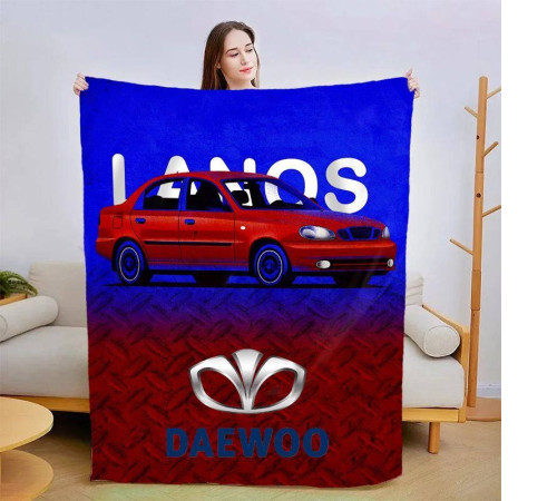 Плюшевий 3D-плед Lanos 13923, 160х200 см