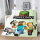 Плюшевий 3D-плед Minecraft 12265, 135х160 см