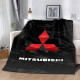 Плюшевий 3D-плед Mitsubishi 12607, 160х200 см