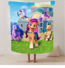 Плюшевий 3D-плед My Littlе Pony №2 13283, 160х200 см
