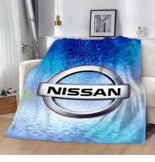 Плюшевий 3D-плед Nissan 12619, 160х200 см