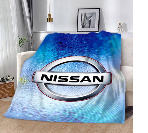 Плюшевий 3D-плед Nissan 12619, 160х200 см
