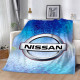 Плюшевий 3D-плед Nissan 12620, 135х160 см