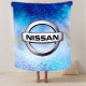 Плюшевий 3D-плед Nissan 12620, 135х160 см