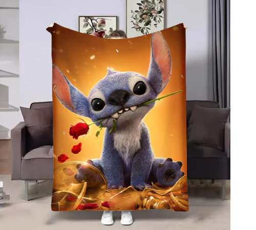 Плюшевий 3D-плед Ohana 31218, 160х200 см