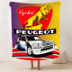 Плюшевий 3D-плед Peugeot 12426, 160х200 см
