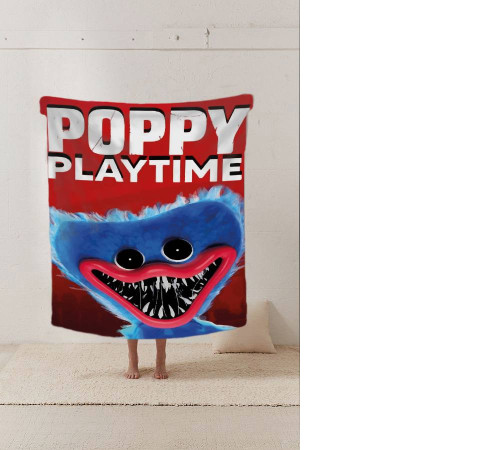 Плюшевий 3D-плед Poppy Playtime 12238, 135х160 см