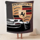 Плюшевий 3D-плед Porsche 12423, 160х200 см