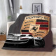 Плюшевий 3D-плед Porsche 12424, 135х160 см