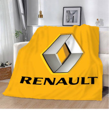 Плюшевий 3D-плед Renault 12649, 160х200 см
