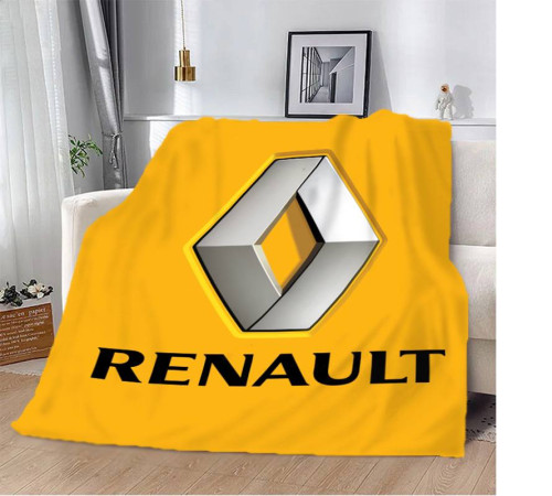 Плюшевий 3D-плед Renault 12649, 160х200 см