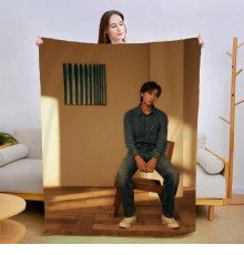 Плюшевий 3D-плед RM BTS 13371, 160х200 см