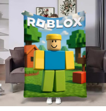 Плюшевий 3D-плед Roblo №4 32477, 135х160 см