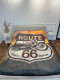 Плюшевий 3D-плед Route 66 10605, 135х160 см