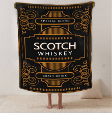 Плюшевий 3D-плед Scotch 12590, 135х160 см