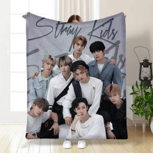Плюшевий 3D-плед Stray Kids №4 15790, 135х160 см