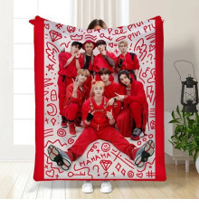 Плюшевий 3D-плед Stray Kids №6 15794, 135х160 см