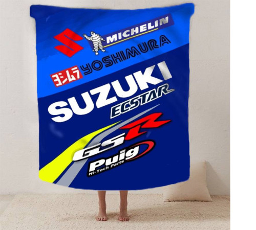 Плюшевий 3D-плед Suzuki 12631, 160х200 см