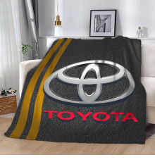 Плюшевий 3D-плед Toyota 12611, 135х160 см