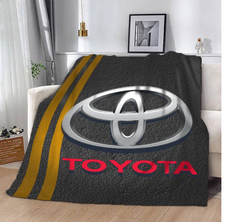 Плюшевий 3D-плед Toyota 12611, 135х160 см