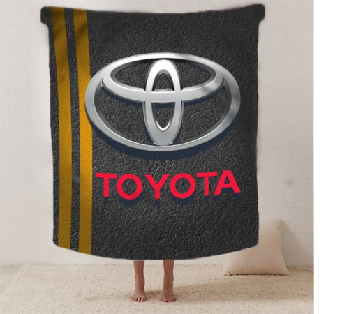 Плюшевий 3D-плед Toyota 12611, 135х160 см