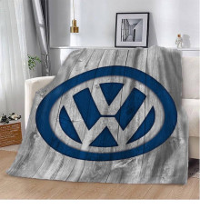 Плюшевий 3D-плед Volkswagen 12641, 135х160 см