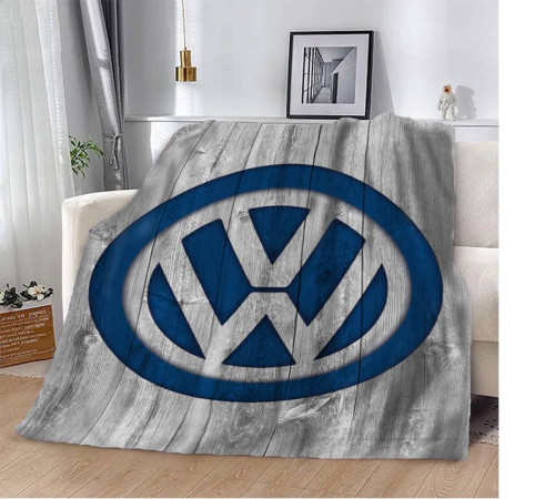 Плюшевий 3D-плед Volkswagen 12641, 135х160 см