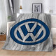 Плюшевий 3D-плед Volkswagen 12641, 135х160 см