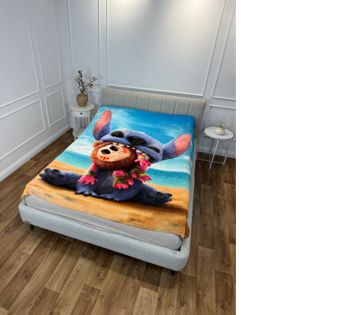 Плюшевий 3D-плед Стіч №1 31199, 135х160 см