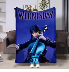 Плюшевий 3D-плед Wednesday №3 31996, 160х200 см