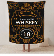 Плюшевий 3D-плед Whiskey 12583, 160х200 см