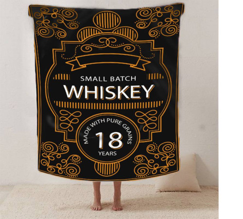 Плюшевий 3D-плед Whiskey 12583, 160х200 см