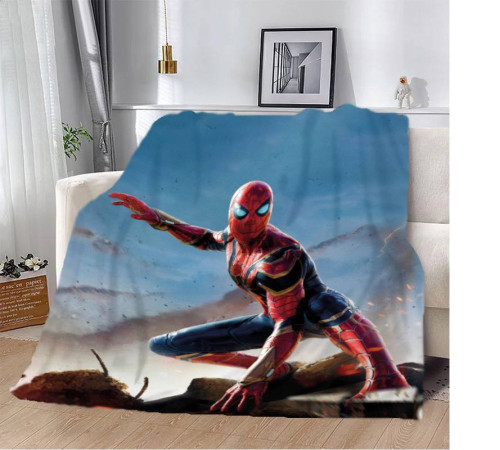 Плюшевий 3D-плед Людина павук Marvel 12276, 160х200 см