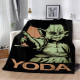 Плюшевий 3D-плед Yoda 12279, 160х200 см
