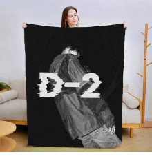Плюшевий 3D-плед Yoongi BTS 13374, 160х200 см