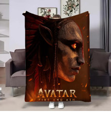 Плюшевий 3D-плед Аватар №3 32444, 135х160 см