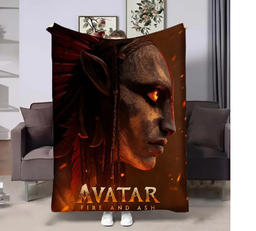 Плюшевий 3D-плед Аватар №3 32445, 160х200 см