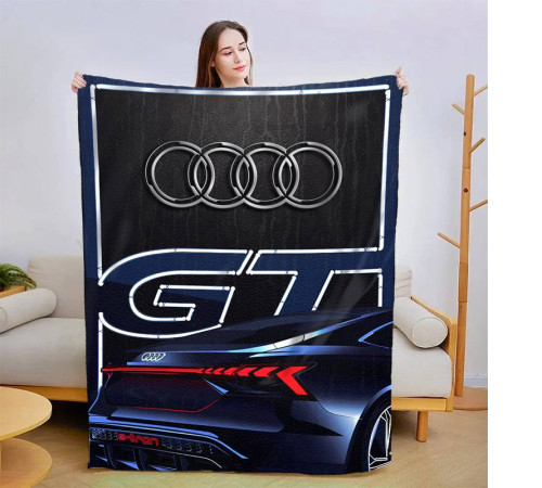 Плюшевий 3D-плед Audi GT 13434, 160х200 см