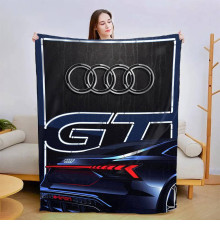 Плюшевий 3D-плед Audi GT 13435, 135х160 см