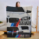 Плюшевий 3D-плед BMW M5 13438, 135х160 см