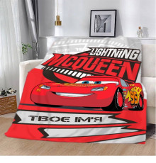 Іменний 3D-плед Блискавка Маквін 13050, 135х160 см