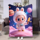 Плюшевий 3D-плед Лабубу №10 31268, 135х160 см