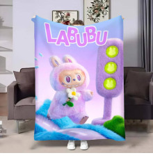 Плюшевий 3D-плед Лабубу №4 31250, 135х160 см