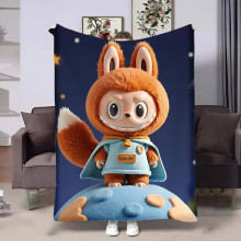 Плюшевий 3D-плед Лабубу №9 31265, 135х160 см